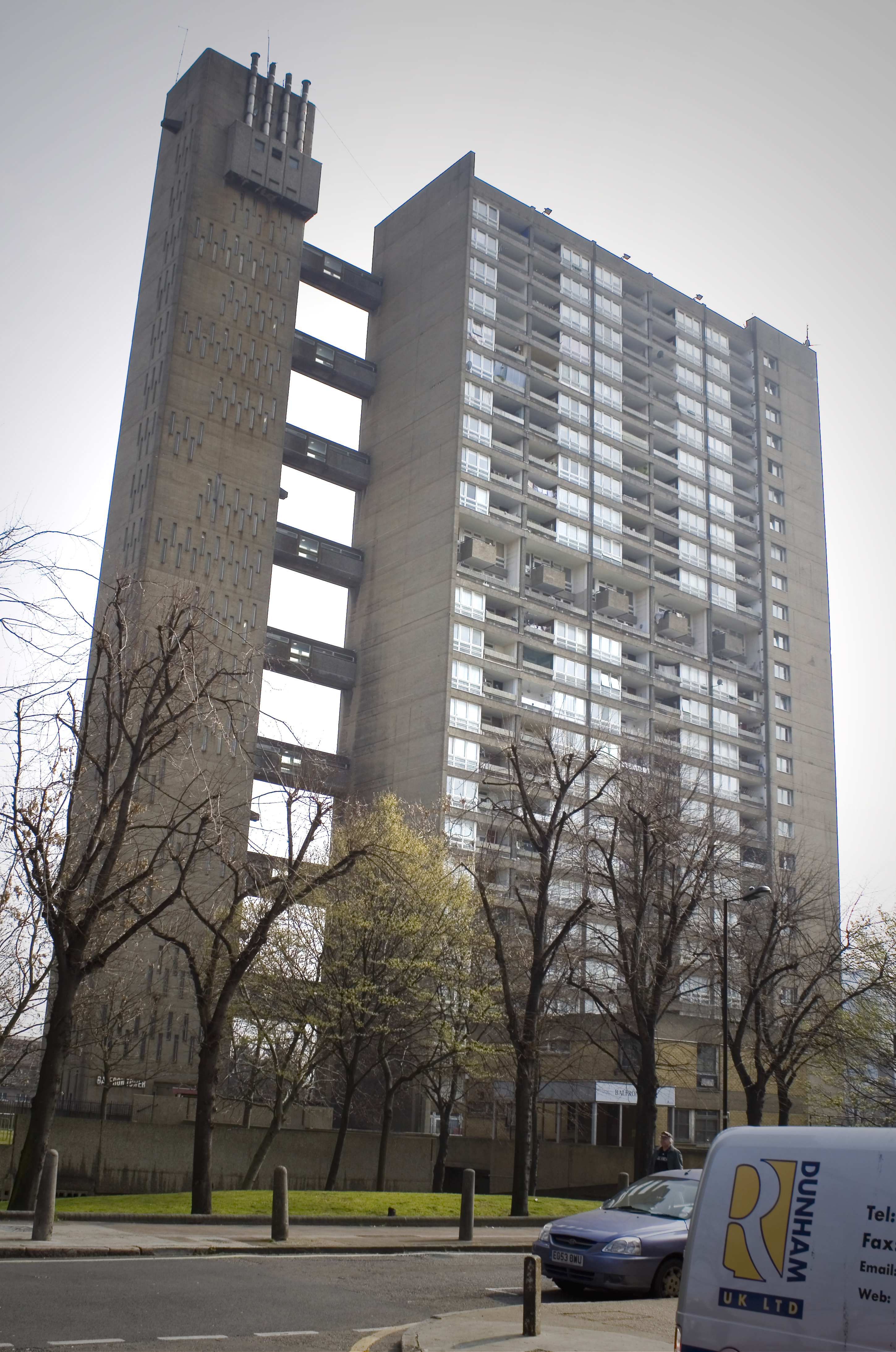 Balfron Tower brutalist Goldfinger